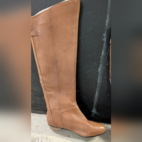 Steve Madden Cher tan leather knee-high boots - Picture 5 of 8